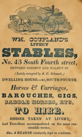 Wm Coupland Livery Stb 43 5S 1835