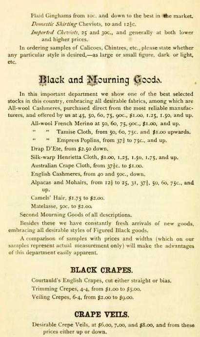 Wanamaker Grand Depot mail catalog mourning goods 1879_0016 - Copy