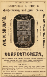 FF Northern Liberties Confectionery,323 3n os 1860