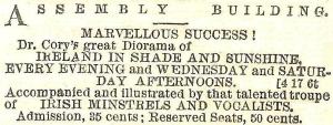 Assembly Building, diorama of Ireland EVE TG 18 Apr 1871 p3