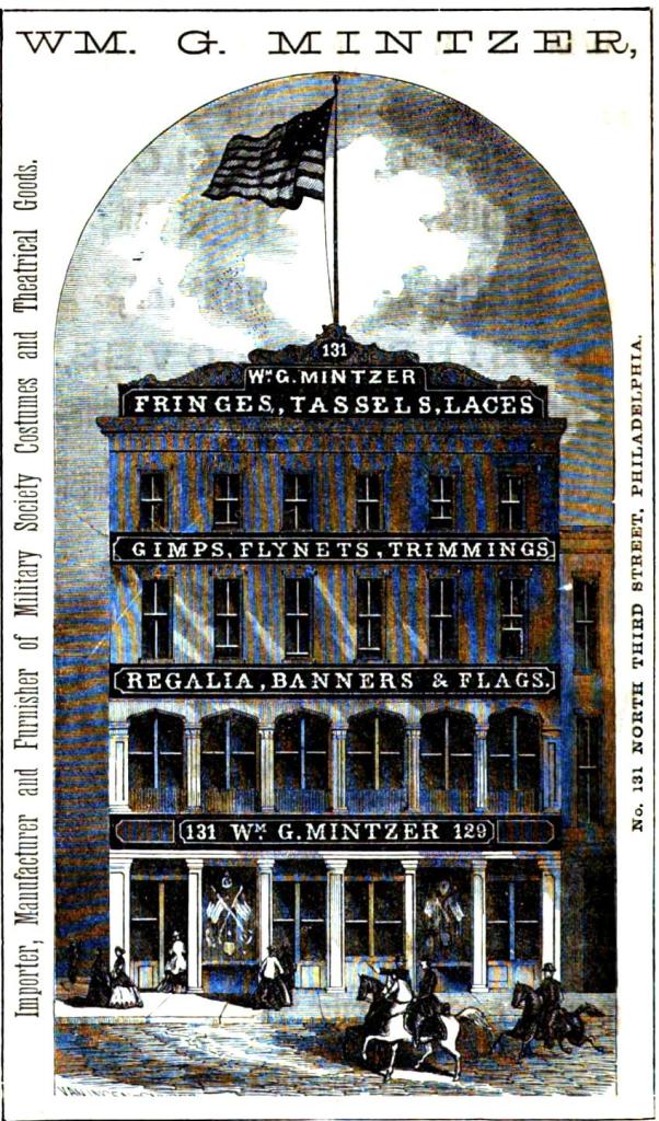 Wm G Mintzer,fringes,tassels,etc,131-29 3n